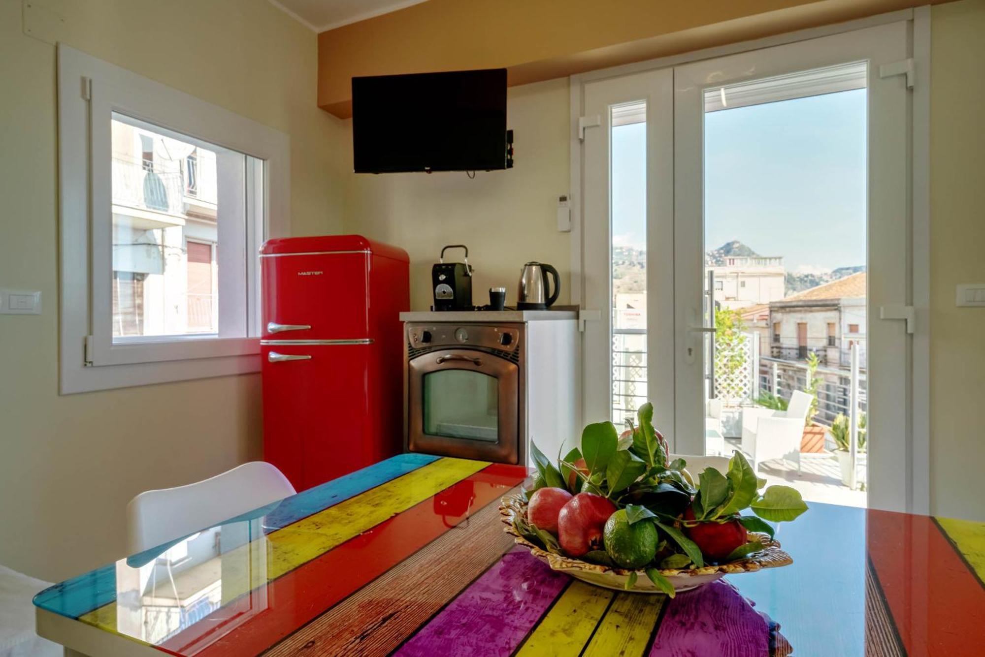 Vista Mare Apartments Giardini-Naxos Kültér fotó